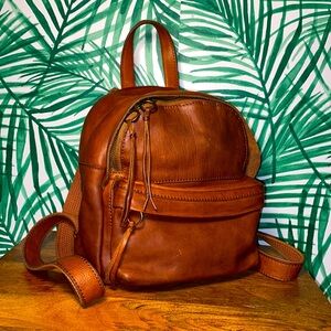 Madewell Brown Leather Backpack